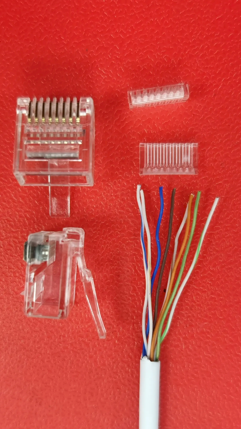 Automatic Crystal Head Crimping Machine 자동 크리스탈 헤드 압착 기계