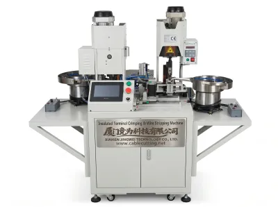 자동 절연 단자 압착기 PLC 터치스크린 1.5T 압착력 WPM-R8B