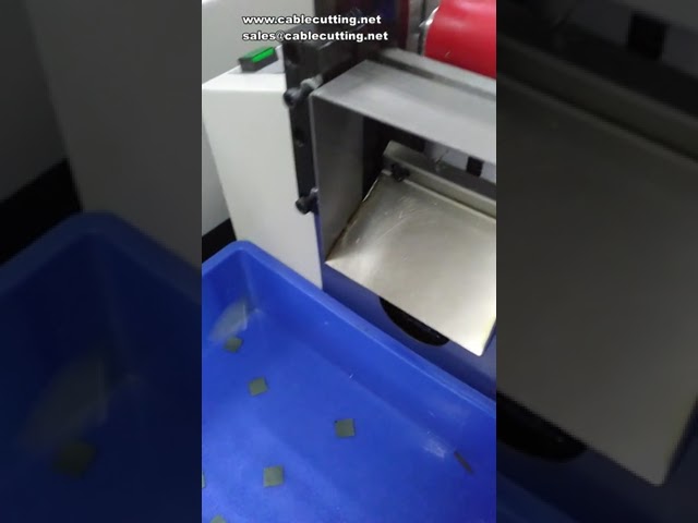 자동 절단 포장 테이프 원단 리본 절단기 | 나일론 소재 자동 절단 장비