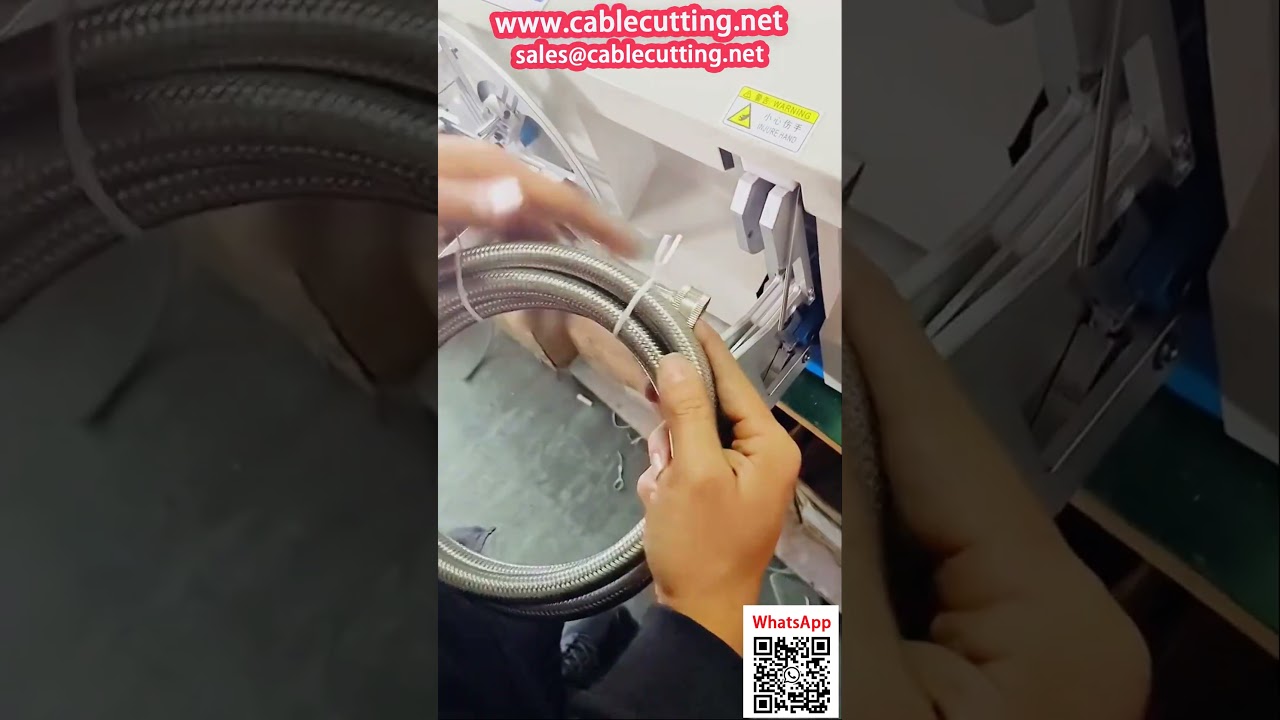 위생관 자동 권선 및 결속기 | 효율적인 배관 포장 자동화