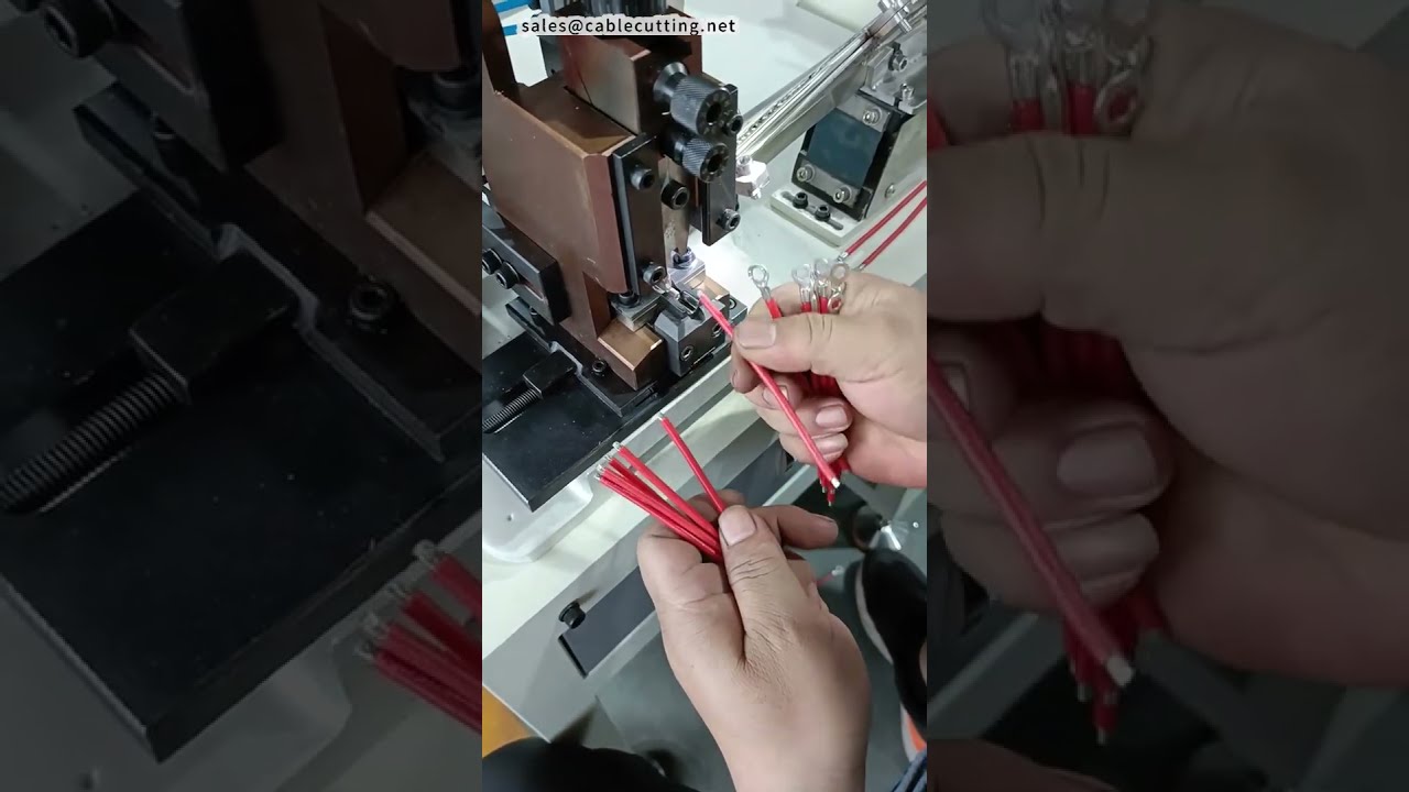 진동 피더 터미널 압착기로 생산성 향상 #공장 #기계