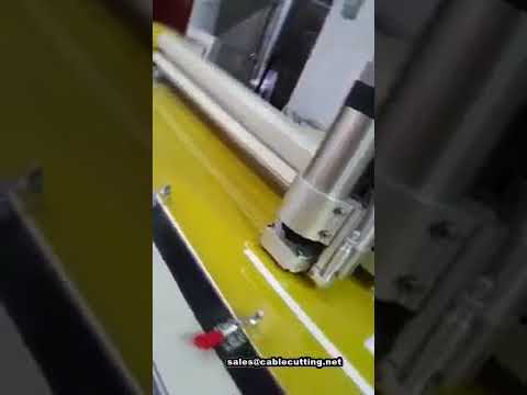 자동 나이프 플로터 PVC 테이프 커터 | 산업용 절단기 성능