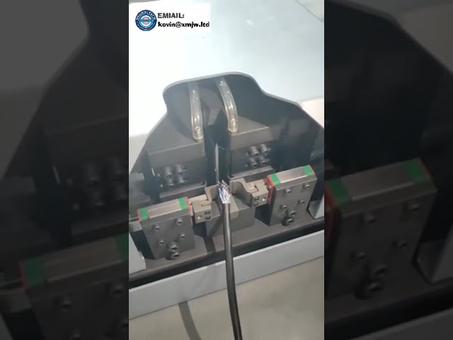 멀티코어 차폐선 내부 심선 이중 라인 피복 벗김기 HDMI 와이어 코어 스트리핑 머신 AW