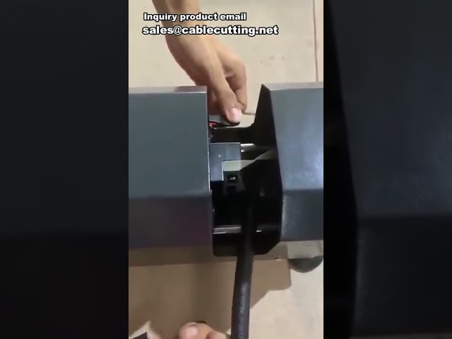 와이어 케이블 절단 나이프 도구, 소형 순수 공압 케이블 커터, 대형 사각 두꺼운 케이블 와이어 하네스