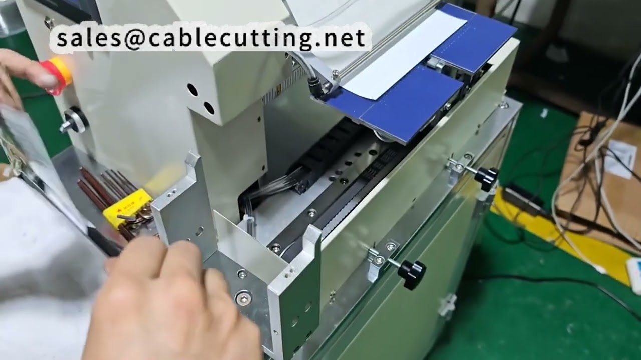 초대형 라벨 200x100mm 전용 와이어 폴드오버 라벨링 머신