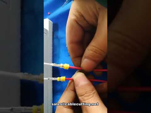 방수 플러그 터미널 압착기, 와이어 압착기 - 고효율 산업용