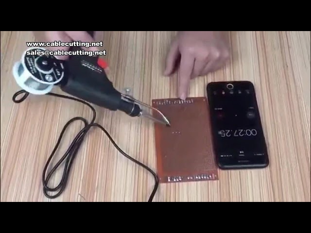 60W~120W 고속 열전기 납땜 인두, 산업용 고출력 용접 도구