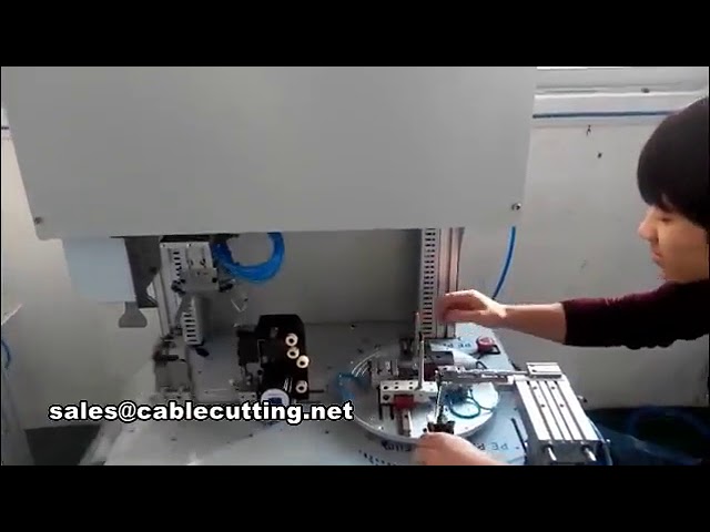 소형 케이블 & 마우스 라인 자동 권선 및 결속기