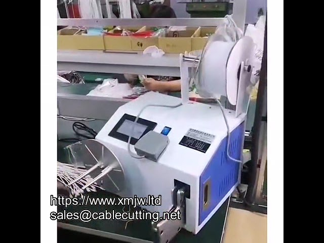PVC 친환경 테이프용 자동 및 반자동 케이블 권선기