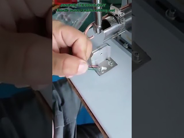 반자동 USB 데이터 케이블 제조 장비 | 소형 솔더링 머신 (USB-A, 마이크로 커넥터)