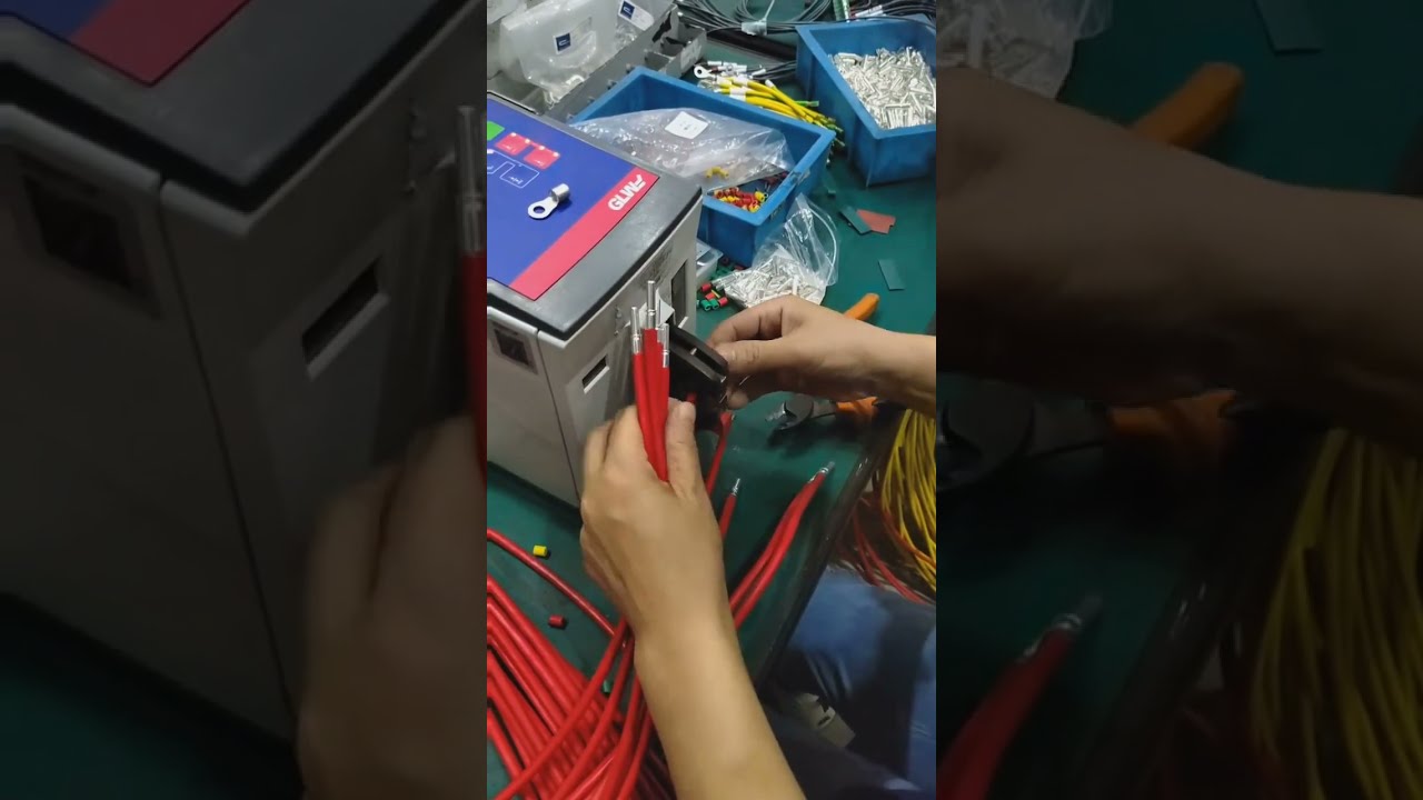신에너지 제품용 전동 터미널 압착기 #기계 #공장