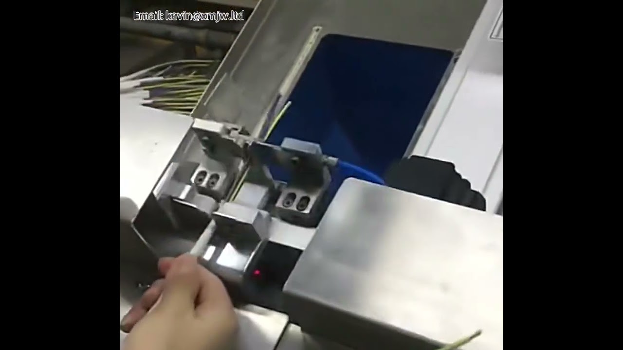 멀티코어 시스 와이어 스트리핑 머신 | 장·단 자동 케이블 길이 피복 벗김 장비