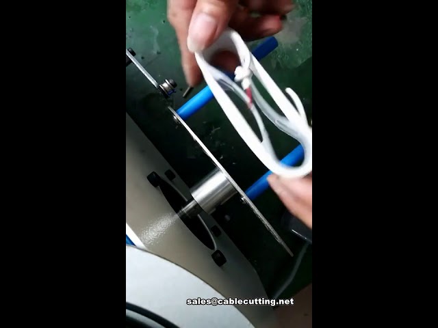 USB 케이블 권선기 | 전문가용 자동 와이어 타이 머신