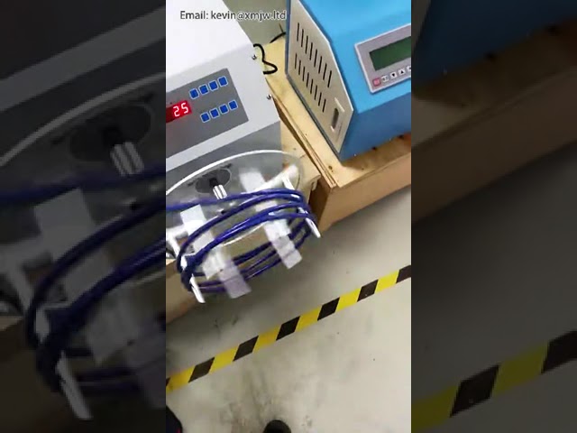 고속 자동 권선기 | 데이터 케이블, USB, 이어폰, AC/DC 전원선 번들링
