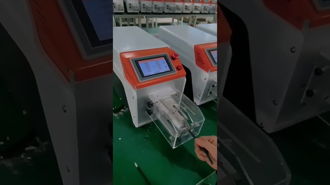 자동 동축 케이블 피복 제거기 | 외피 박리기