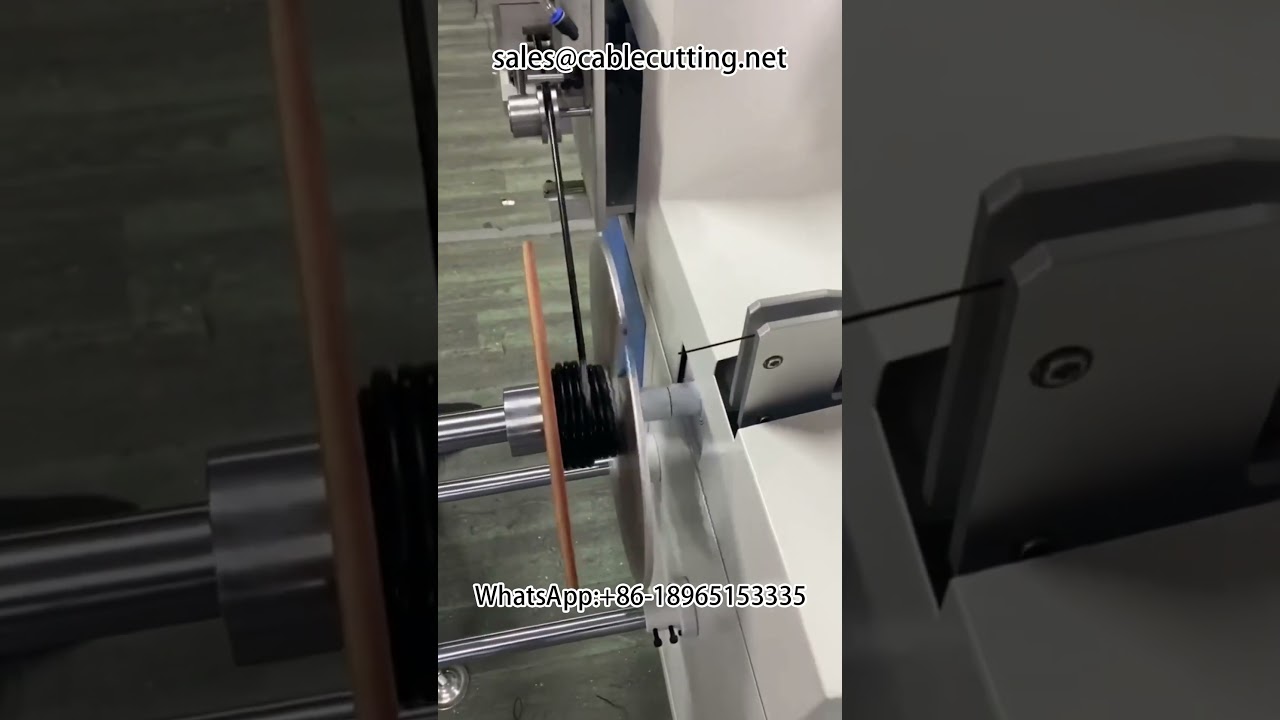 자동 미터 정렬·절단·권선·결속기 #와이어 가공기 #미터 권선기