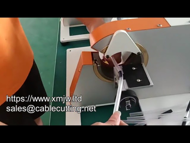 반자동 케이블 하네스 랩 테이프 권선기 | 공장 현장 자동화 솔루션