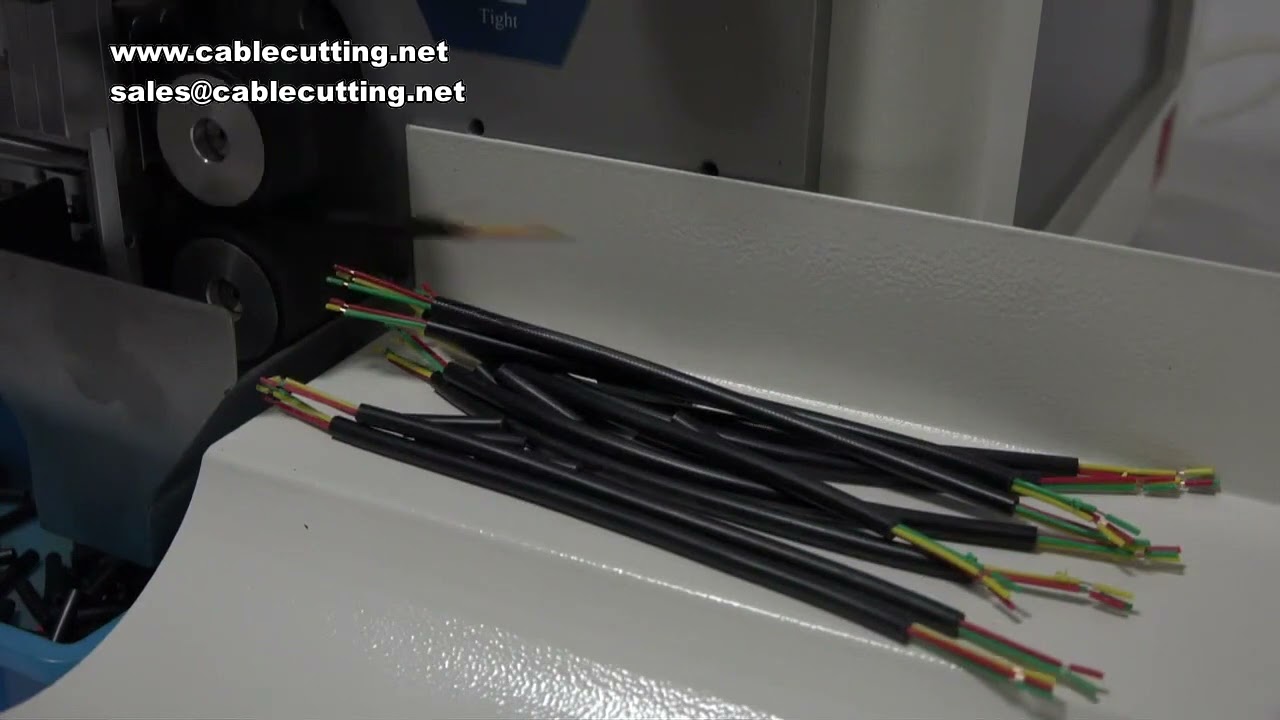 220V/110V 자동 멀티코어 와이어 피복 탈피기 | 3-10mm 케이블 스트리핑 머신, 8륜 구동 500-1000개/시간