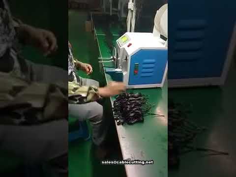 파워 케이블 타이 머신 | 자동 와이어 코일 권선기 | 8자 및 0자 성형