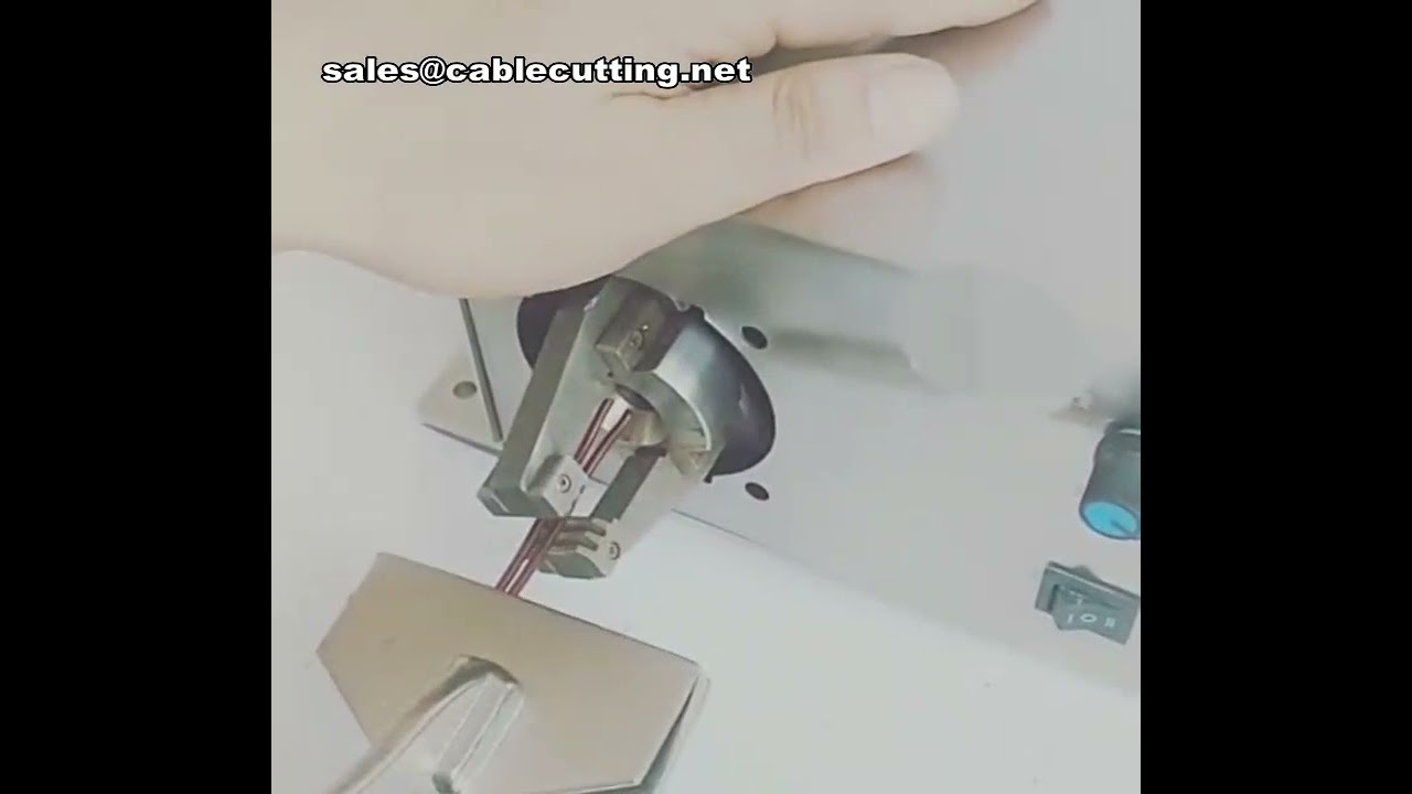 강력한 다중 연선 꼬임기: 구리선 자동 케이블 가공 장비