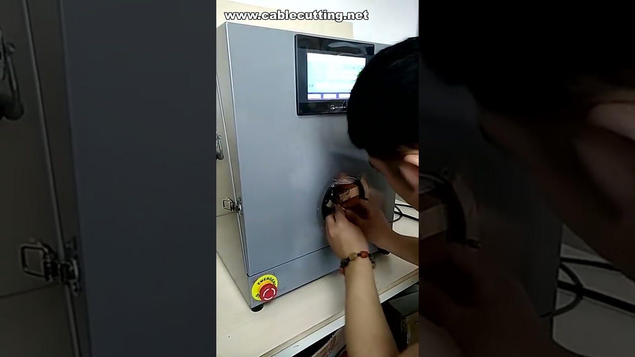 배관용 나사산 테이프 자동 감기 기계 | 수도꼭지 튜브 나사 기계