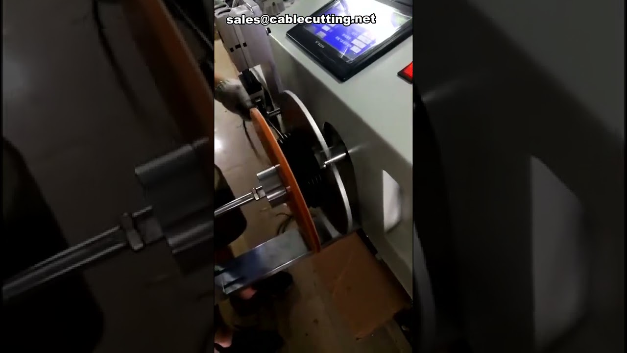케이블 자동 분류 및 권선 포장기 | 고효율 와이어 코일링 솔루션