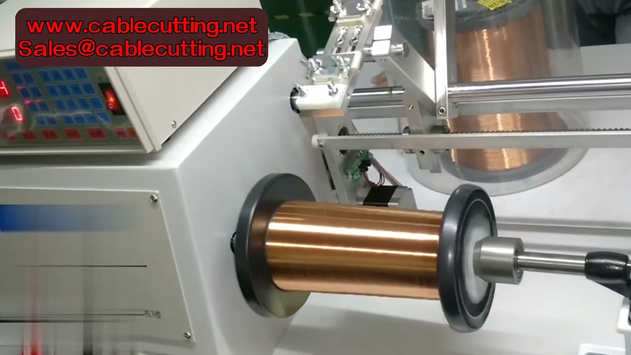 0.1-2mm 와이어 디스펜서 권선기 | 신형 컴퓨터 자동 와인더 코일 필라멘트 권선기