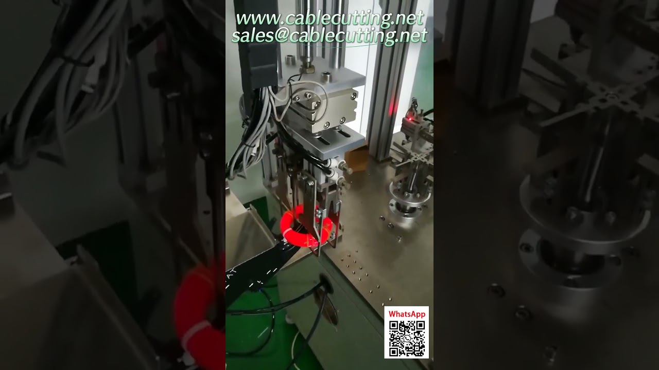 행잉 카드 트리머 라인 자동 권선 및 결속기