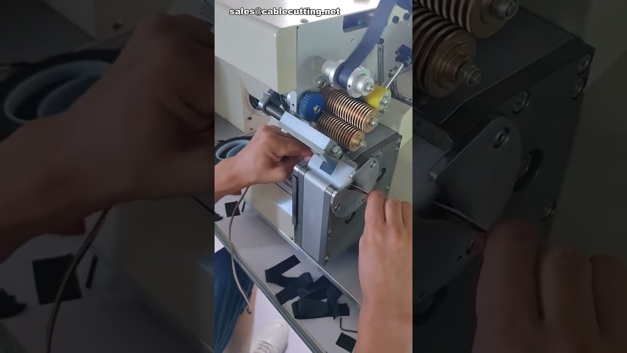 스팟 테이프 와인딩 머신 | 아세테이트 천 테이핑 장비 #공장 #자동화 #DIY