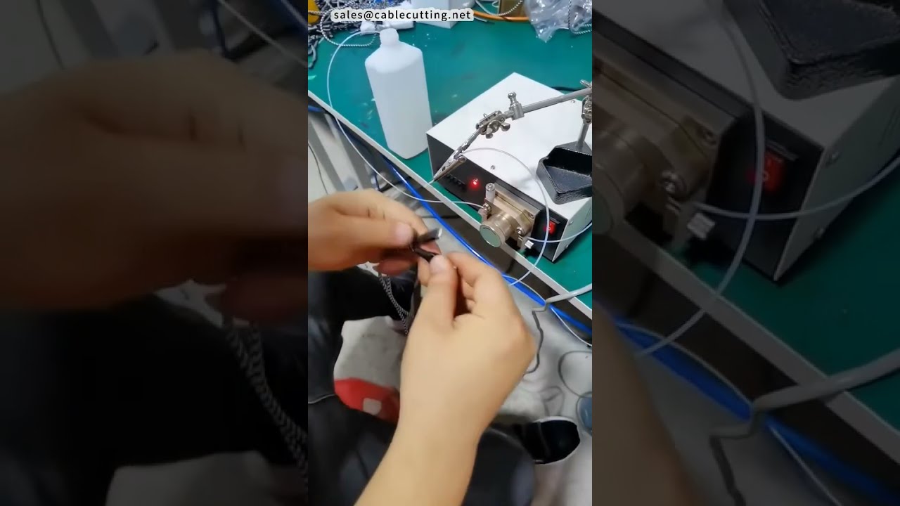 USB 제품 조립용 마이크로 접착제 디스펜싱 머신 | 하네스 장비 #공장 #기계 #DIY