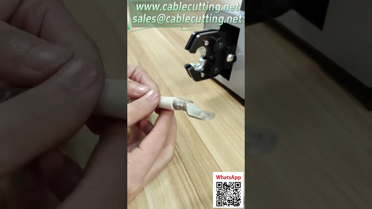 【60L 공압 압착기】6-70mm² 구리 러그 & 150A 개방형 터미널 압착 #공압압착기